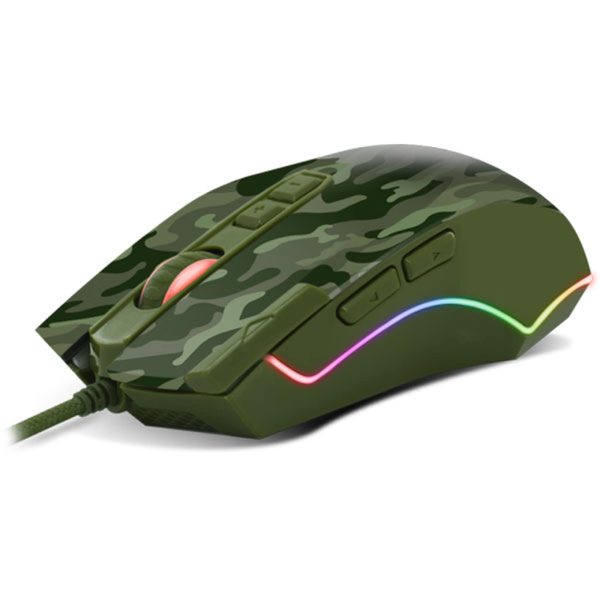 Souris filaire Gamer Spirit of Gamer Elite-M50 Army Edition RGB (Motif Camouflage) – Image 5