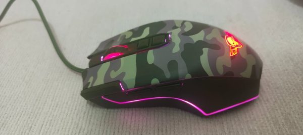 Souris filaire Gamer Spirit of Gamer Elite-M50 Army Edition RGB (Motif Camouflage) – Image 3