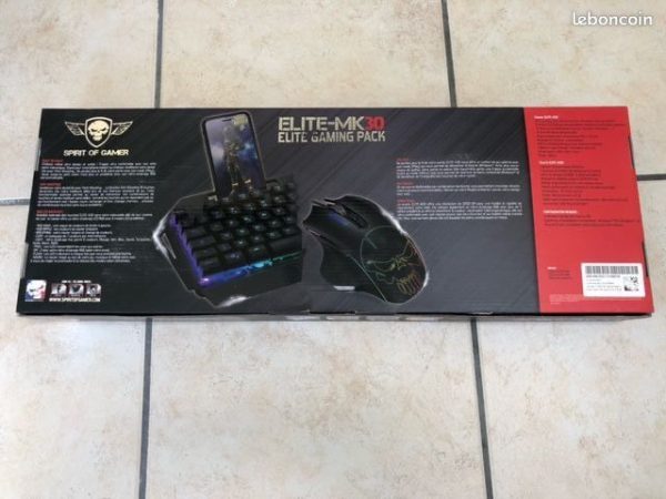 Pack Clavier Gamer et Souris Gamer SOG ELITE MK30 – Image 2