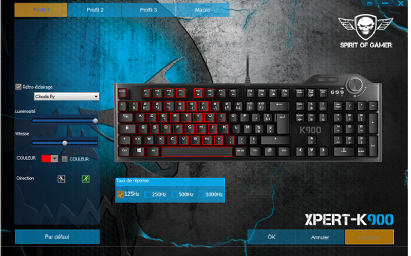 CLAVIER Spirit of Gamer Xpert-K900 – Image 3