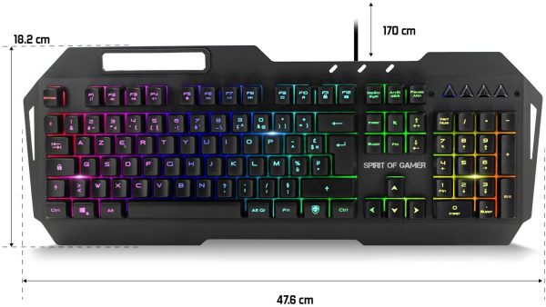 Pack Clavier Gamer et Souris Gamer SOG ELITE MK30 – Image 4